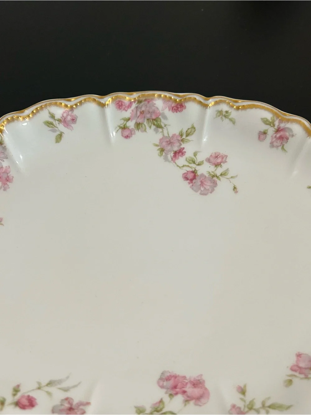 🔻🔻🔻sale Antique Haviland & Co. Limoges 12” Double Gold Oval Serving Platter